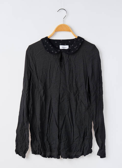 Bluză de maternitate negru BALLOON femeie