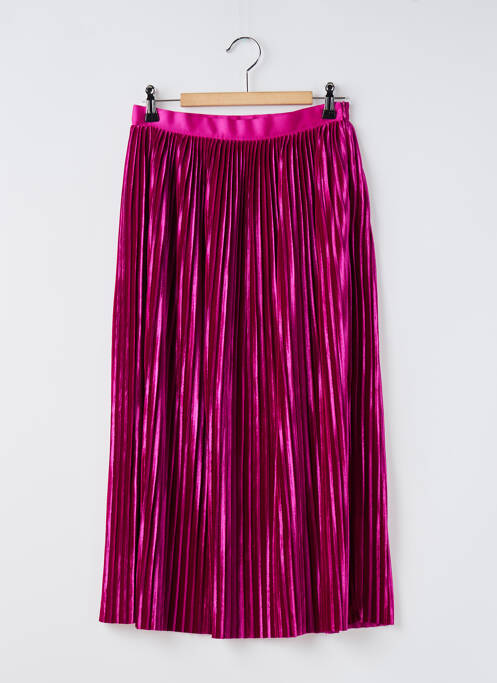 Fustă lungă roz ZARA TRAFALUC femeie