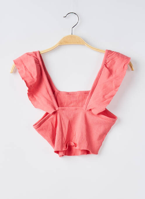 Tricou portocaliu ZARA TRAFALUC femeie