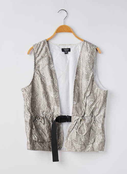 Vestă fără mâneci gri BOOHOO bărbat