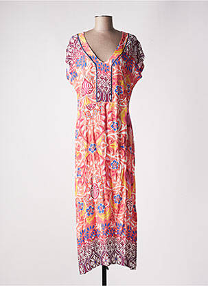 Rochie lungă portocaliu MSN femeie