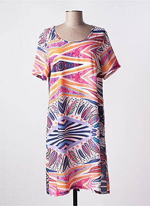 Rochie midi albastru MASSANA femeie