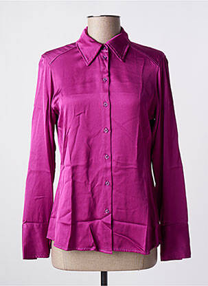 Cămașă croială cambrată mâneci lungi violet FLIRT COLLECTION femeie