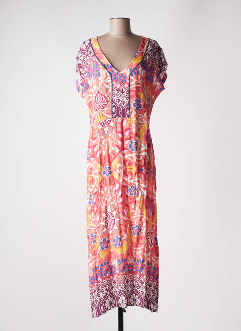 Rochie lungă portocaliu MSN femeie