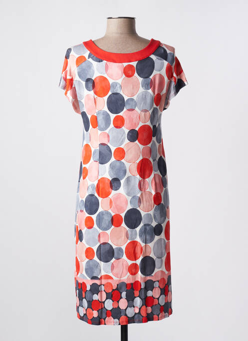 Rochie midi portocaliu BARANDI femeie