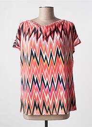 Top elasticitate mâneci scurte roz BETTY BARCLAY femme