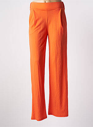 Pantalon larg portocaliu SCORZZO femeie