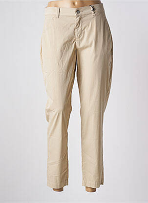 Pantalon 7/8 elasticitate mărime normală bej închis ANGELS femeie