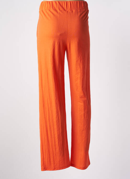 Pantalon larg portocaliu SCORZZO femeie