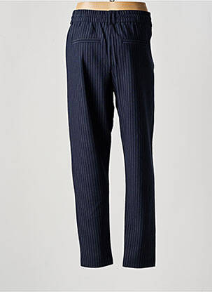 Pantalon slim talie elastică albastru ONLY femeie