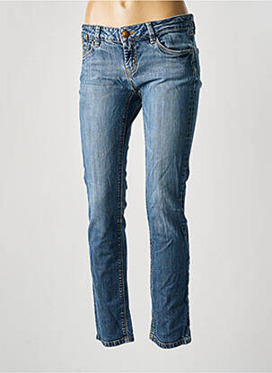 Blugi skinny buzunare albastru FIVE femeie