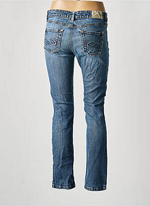 Blugi skinny buzunare albastru FIVE femeie