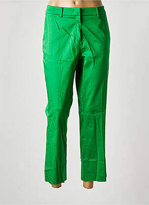 Pantalon 7/8 închidere cu fermoar sub clapetă cu cârlig verde MORE & MORE femeie