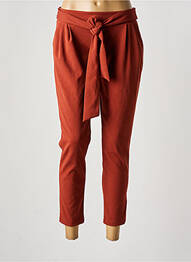 Pantalon 7/8 talie elastică portocaliu HAILYS femeie