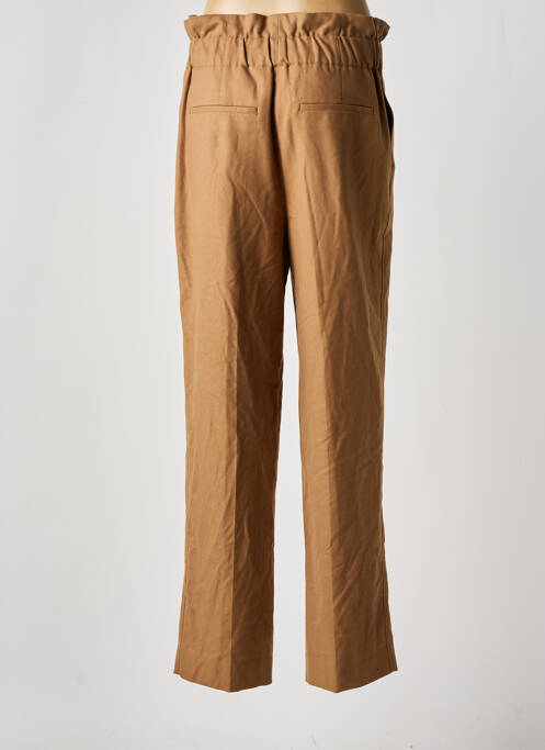 Pantalon drept maro DEUX. BY ELINE DE MUNCK femeie