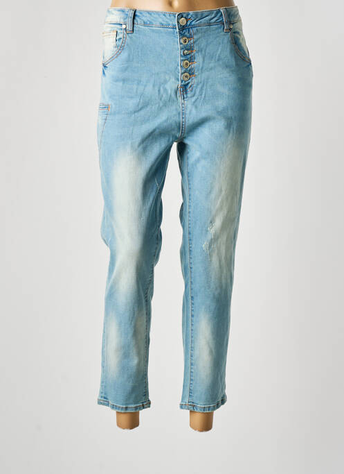 Blugi cu croială dreaptă albastru ASTRID BLACK LABEL femeie