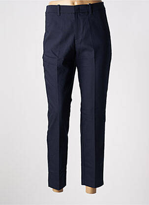 Pantalon 7/8 talie cu cleme mărime normală albastru S.OLIVER femeie