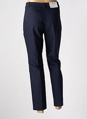 Pantalon 7/8 talie cu cleme mărime normală albastru S.OLIVER femeie