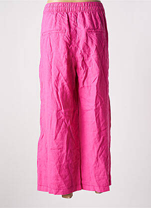 Pantalon 7/8 talie elastică mărime normală roz STREET ONE femeie
