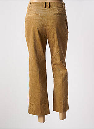 Pantalon 7/8 talie înaltă talie înaltă maro ESPRIT femeie