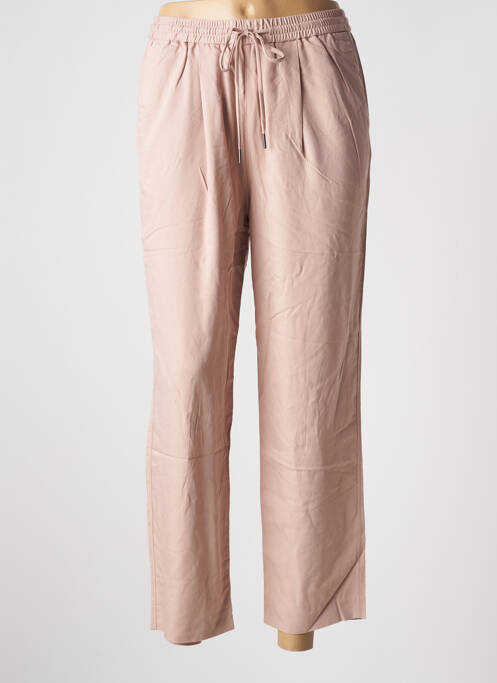 Pantalon 7/8 roz MANGO femeie