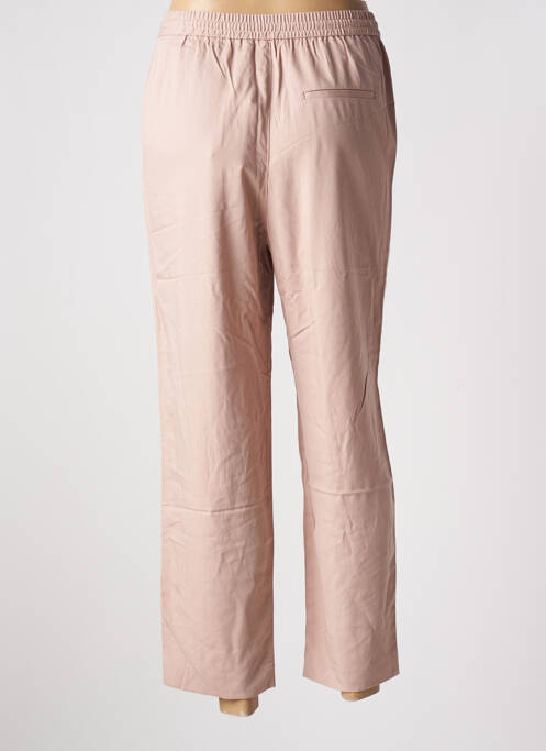 Pantalon 7/8 roz MANGO femeie