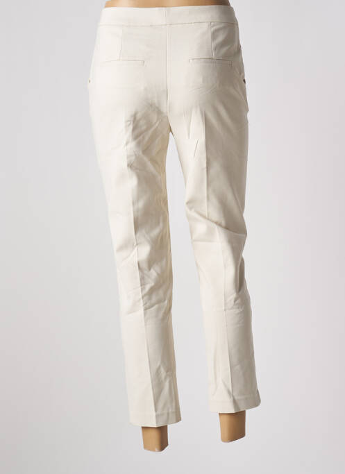 Pantalon 7/8 bej MANGO femeie