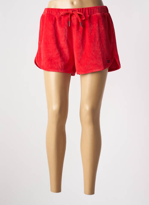 Șort roșu SUPERDRY femeie