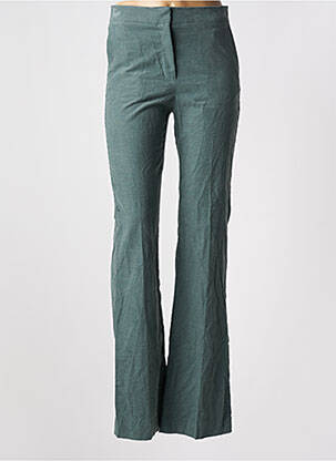 Pantalon drept verde MANGO femeie