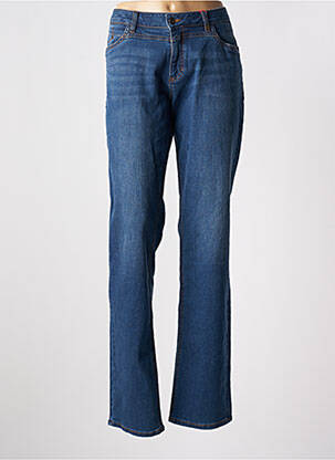 Blugi cu croială dreaptă albastru S.OLIVER femeie