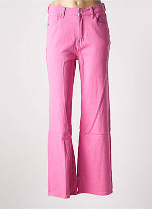 Blugi cu croială dreaptă roz HAILYS femeie