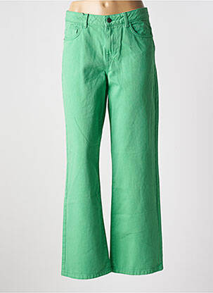 Blugi cu croială dreaptă verde NOISY MAY femeie