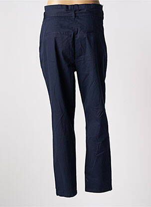Pantalon chino țesătură poplin mărime normală albastru VERO MODA femeie