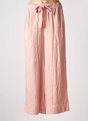 Pantalon larg roz MOLLY BRACKEN femeie