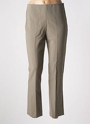 Pantalon slim talie elastică mărime normală gri MANGO femeie