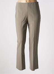 Pantalon slim talie elastică mărime normală gri MANGO femeie