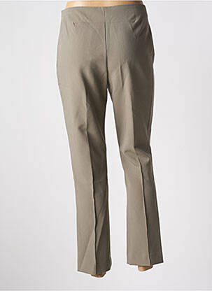 Pantalon slim talie elastică mărime normală gri MANGO femeie