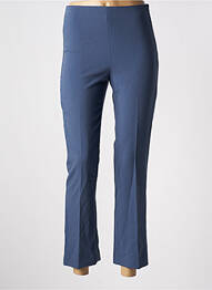 Pantalon slim talie elastică mărime normală albastru MANGO femeie