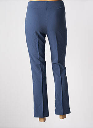 Pantalon slim talie elastică mărime normală albastru MANGO femeie