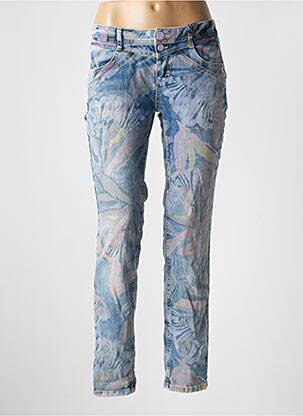 Blugi cu croială slim albastru STREET ONE femeie