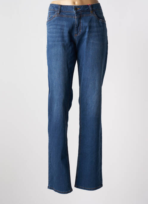 Blugi cu croială dreaptă albastru S.OLIVER femeie