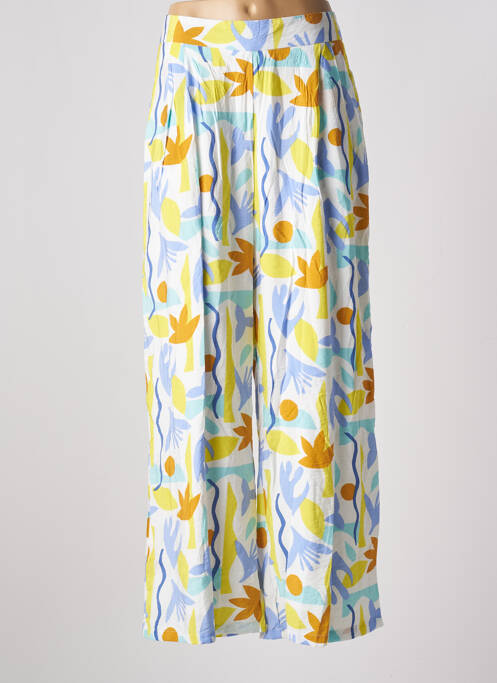 Pantalon larg albastru LILI SIDONIO femeie