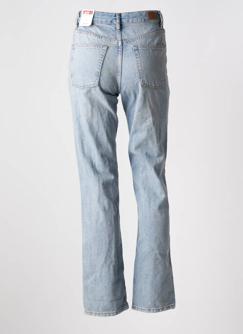 Blugi cu croială dreaptă albastru SUBDUED femeie