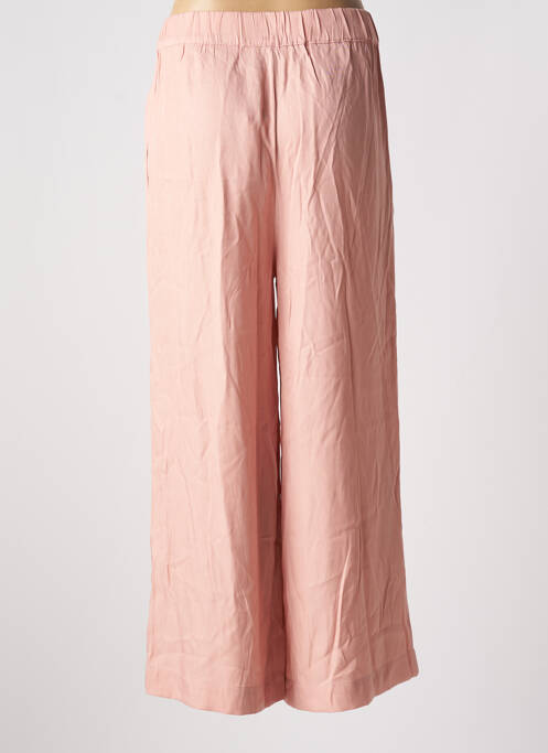 Pantalon larg roz MOLLY BRACKEN femeie