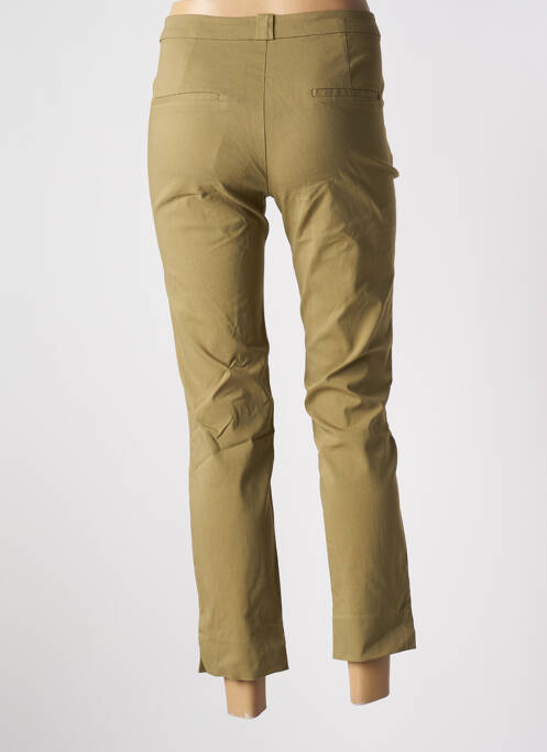 Pantalon chino verde MANGO femeie