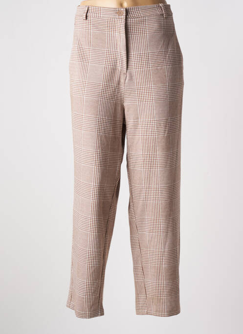 Pantalon drept bej TOM TAILOR femeie