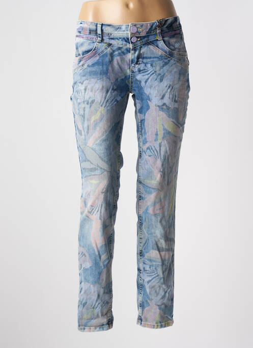 Blugi cu croială slim albastru STREET ONE femeie