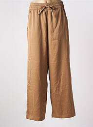 Pantalon drept talie elastică mărime normală maro AWARE BY VERO MODA femme