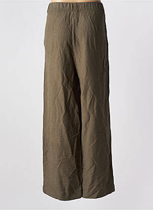 Pantalon larg buzunare verde TOM TAILOR femeie