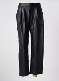 Pantalon drept mărime normală mărime normală negru MANGANO femeie